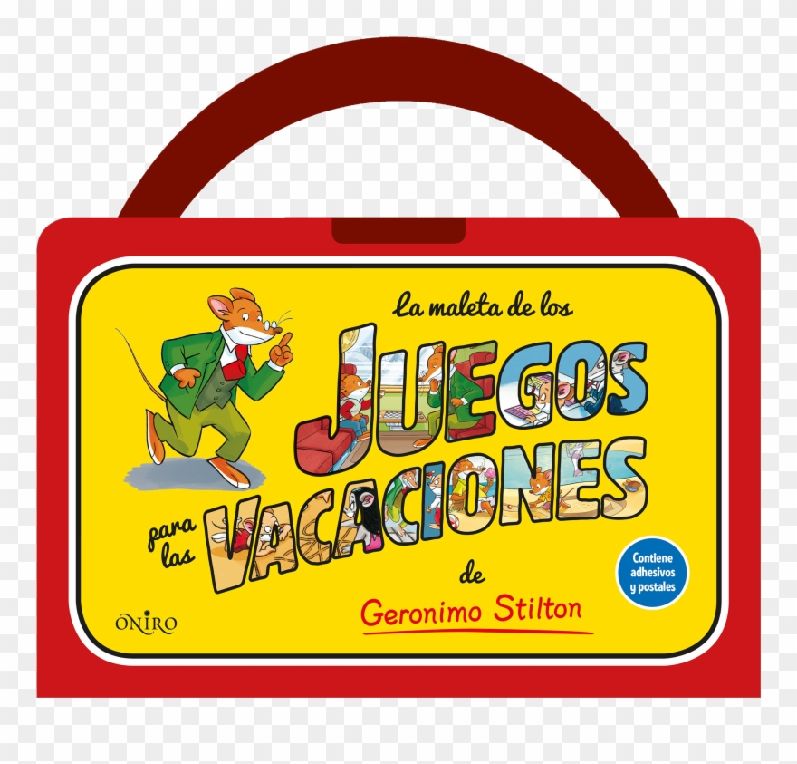 La Maleta De Los Juegos Para Las Vacaciones 9788497547703 Clipart