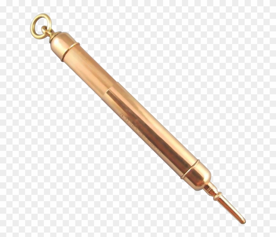 Rare Mabie Todd Chatelaine Pencil K Solid Clipart