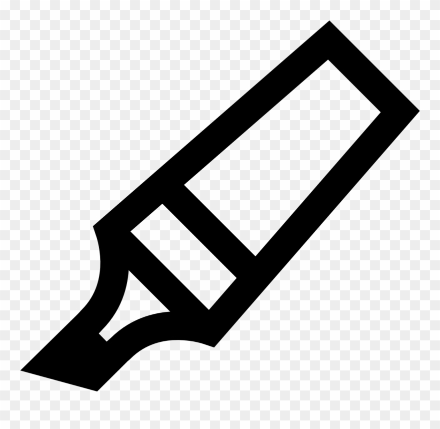 Pen Clipart Marker Pen - Png Download