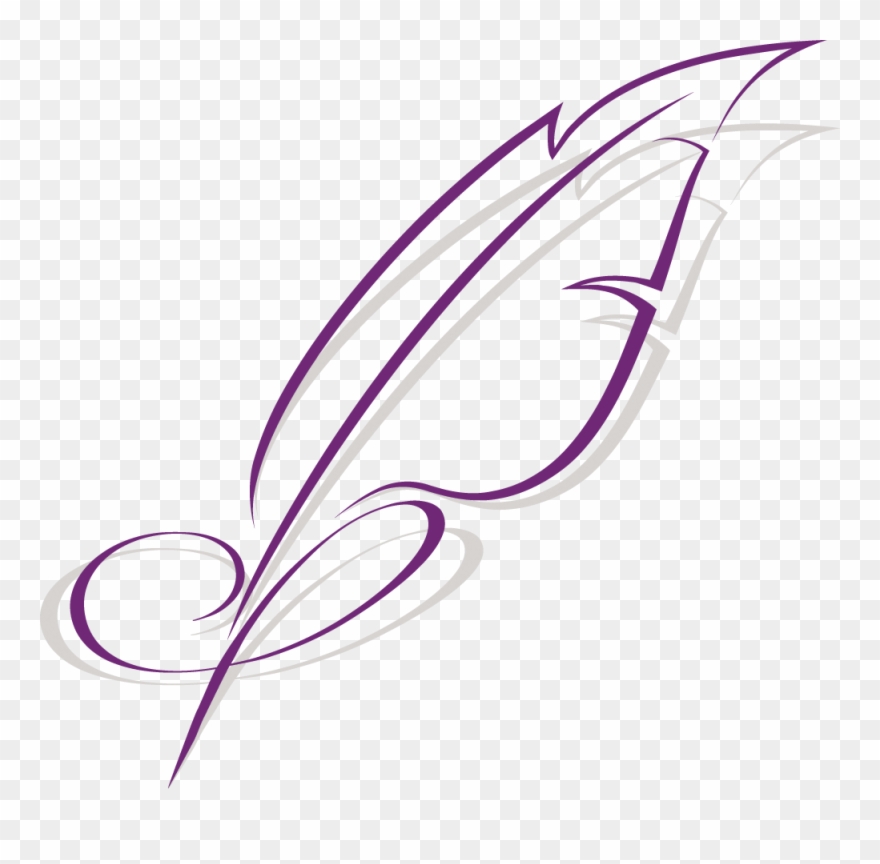 Quill Pen Isolated Clipart