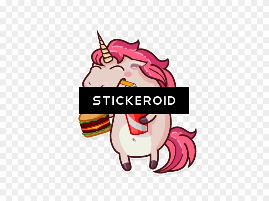Fattly Fatter Unicorn Clipart
