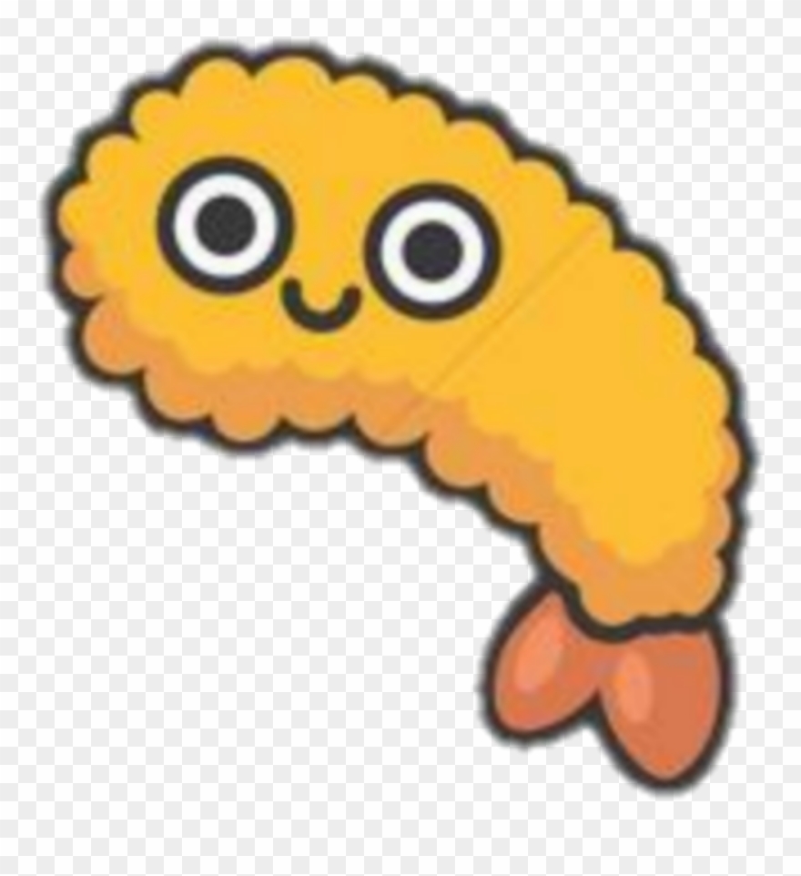 Freetoedit Shrimp Cartoon Food Happy Cartoonfood Clipart