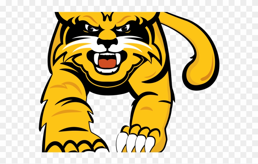 Wildcat Clipart Yellow - Png Download