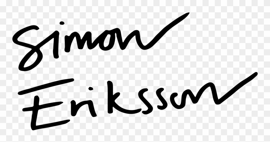 Author Signature Clipart