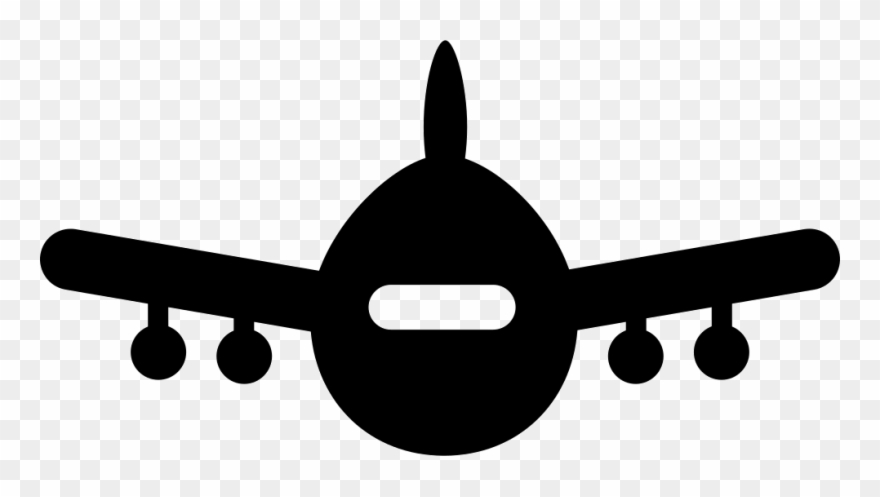 Aircraft Front View Clipart