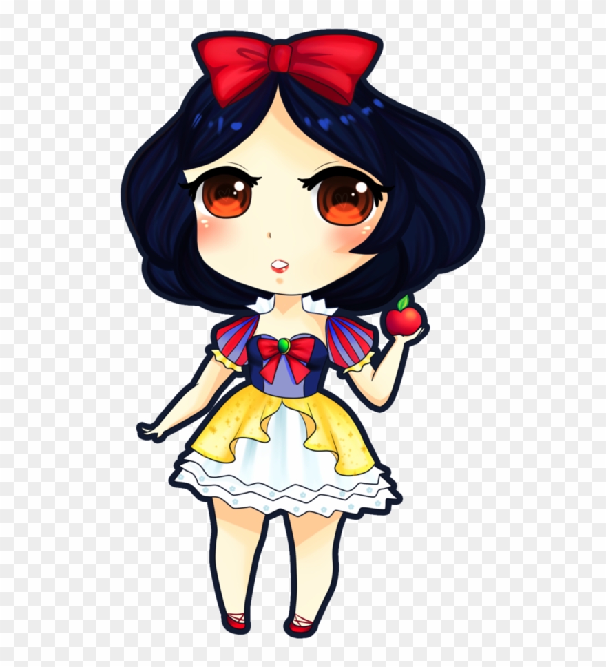 Snow White Clipart Chibi - Png Download