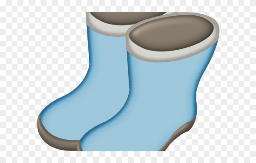 Green Clipart Rain Boot - Png Download