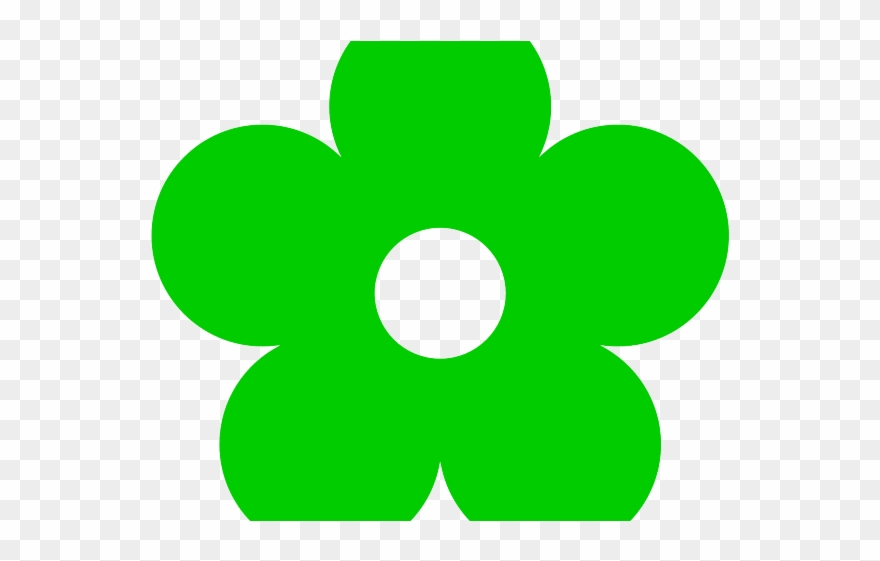 Flowers Color Clipart Hippie - Png Download