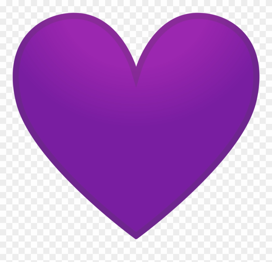 Purple Heart Icon Clipart