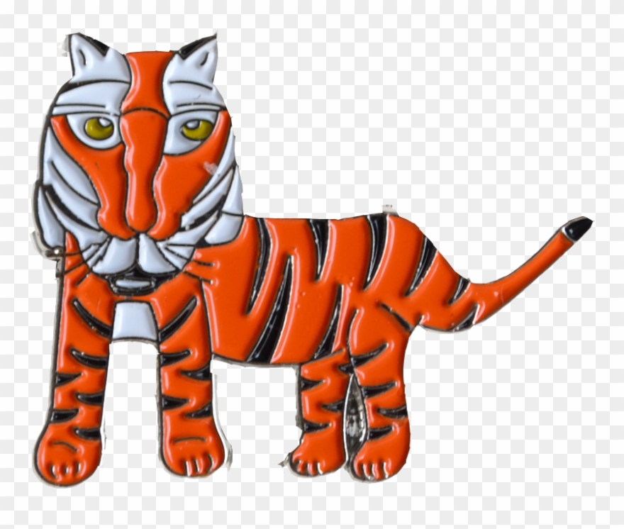 Darryl Brooks Tiger Pin Clipart