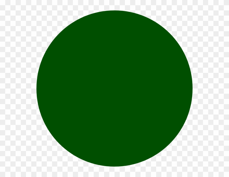 Green Circle Small Clip Art - Png Download