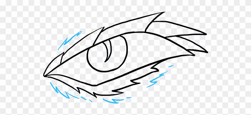 How To Draw Dragon Eye Clipart