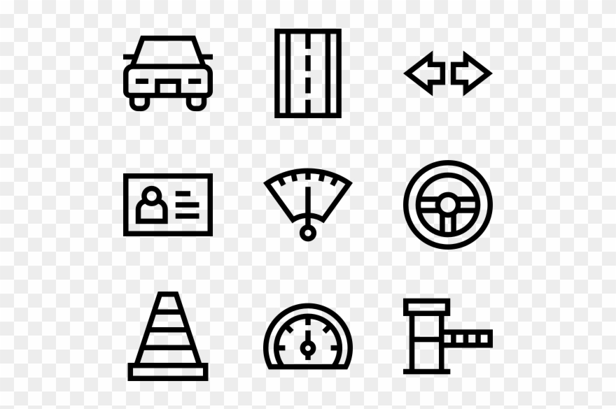 Traffic And Driving Clipart