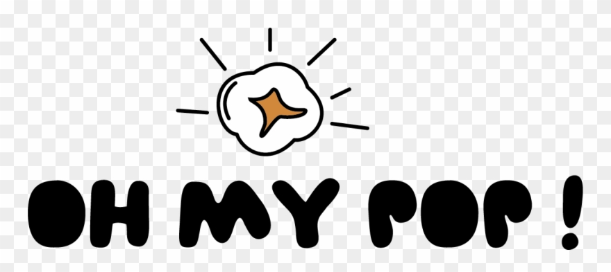 Brand Identity & Packaging Work For An Upcoming Popcorn Clipart