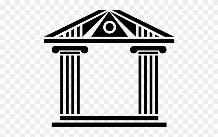 Greece Clipart Greek Architecture - Png Download