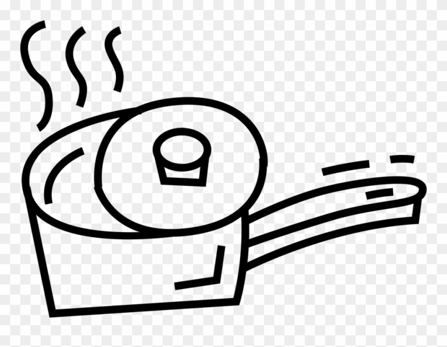 Kitchen Saucepan Pot Image Clipart