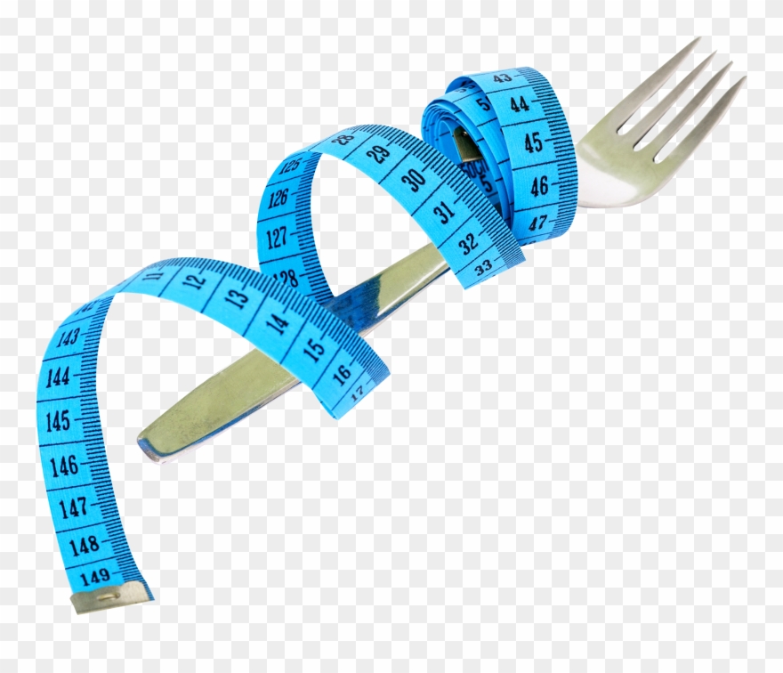 Fork And Measuring Tape Png T Clipart