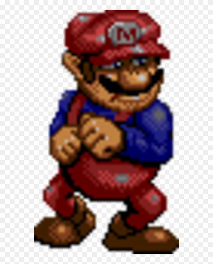 Mario Sprite In Sega Saturn Game Astal Clipart