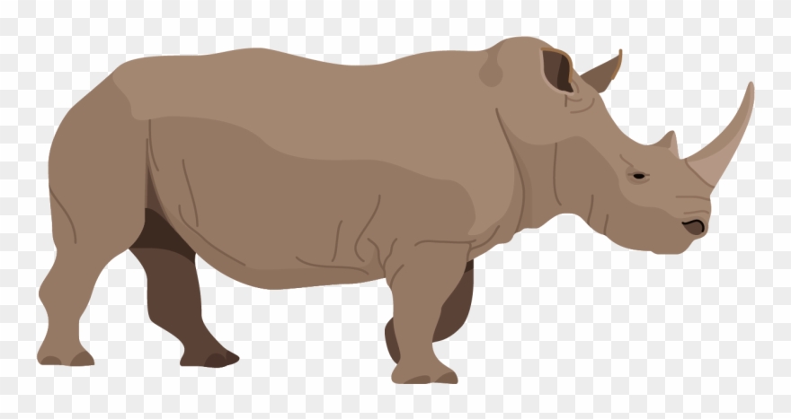 Rhino Poster Clipart