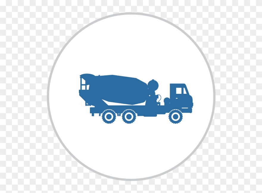 Concrete Mixer Icon Clipart