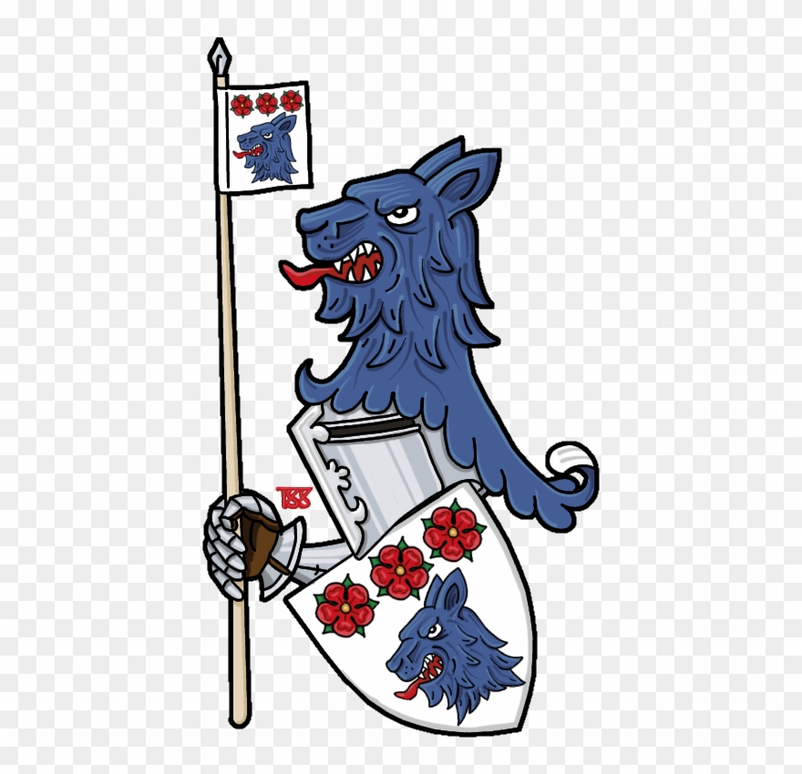 Ocbellenville Armorial Style Coat Of Arms & Banner Clipart