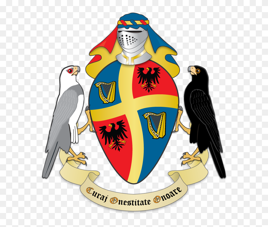 Armorial Achievement For Brenden Kite Clipart