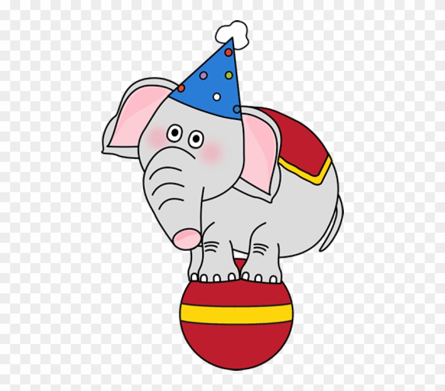 Free Png Download Elephant On A Ball Png Images Background Clipart