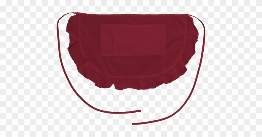 Fancy Frill Waist Apron Clipart