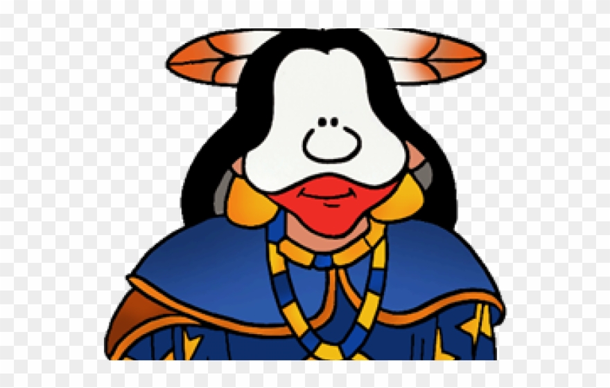 Native American Clipart Us History - Png Download