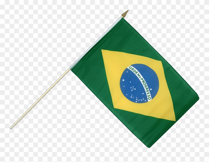 Brazil National Flag For Cars , Png Download Clipart