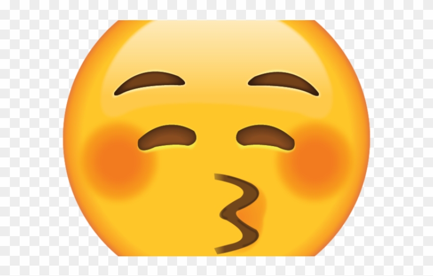 Blushing Emoji Clipart Chatty - Png Download