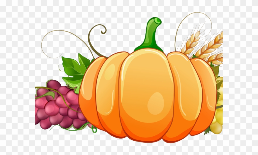 Pumpkin Clipart Row - Png Download