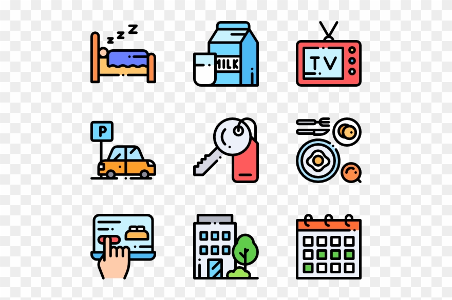 Bed & Breakfast Clipart