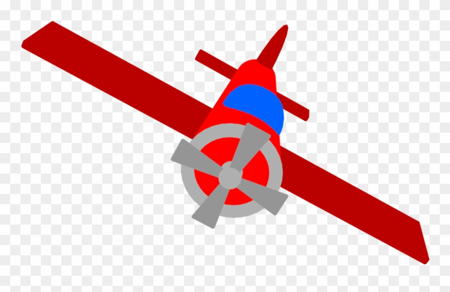 Plane Still Two Clipart