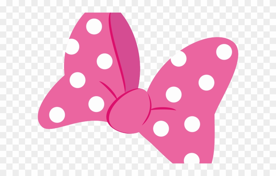 Minnie Mouse Clipart Pink Ribbon - Png Download