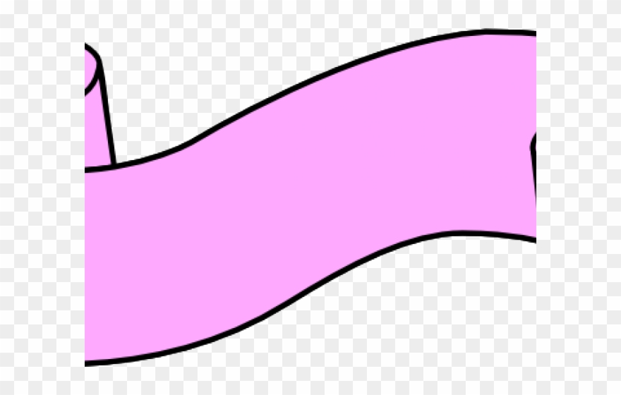 Ribbon Clipart Pink - Png Download