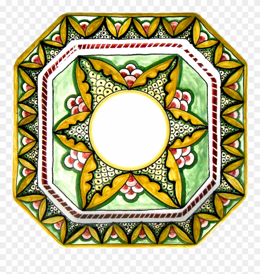 Plate Salad Melagrane '500 Clipart