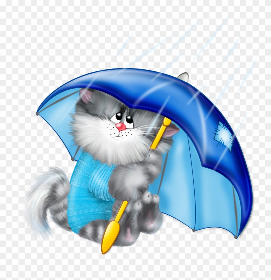 Animl Clipart Umbrella - Png Download