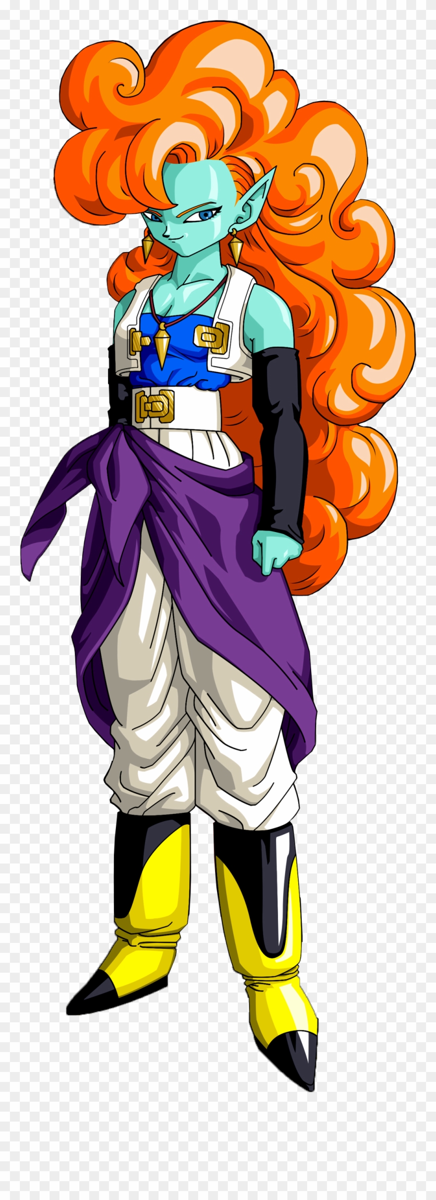 Pointed Ears Clipart Anime Dragon - Png Download