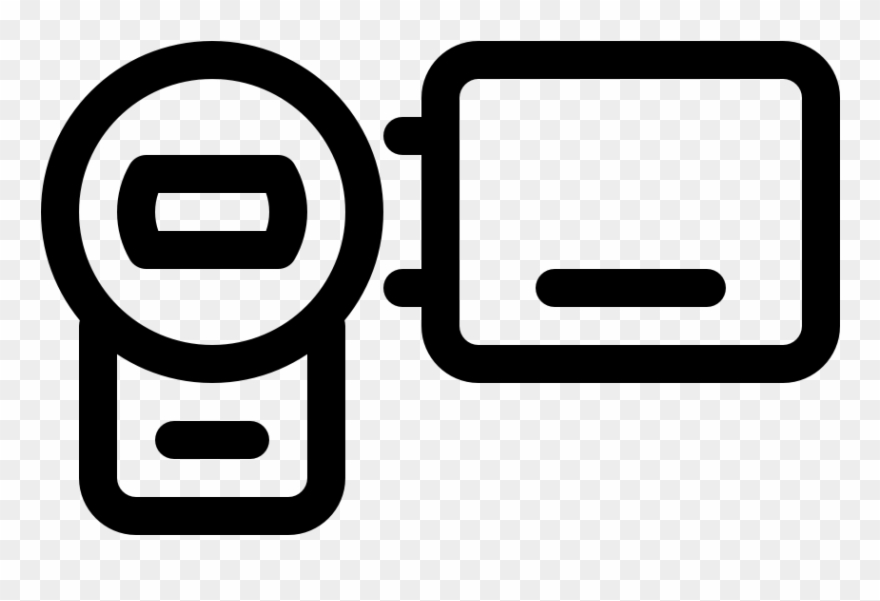 Multimedia Video Camera Handycam Clipart