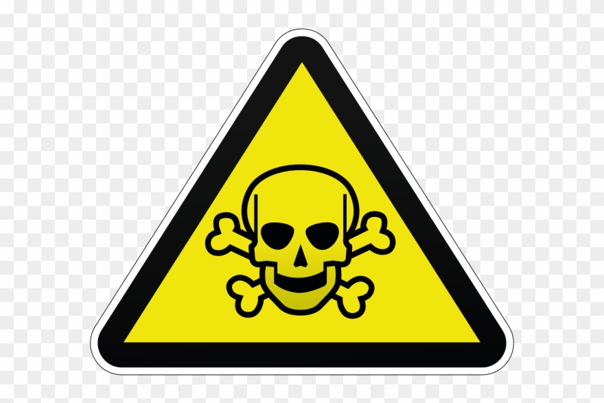 Skull And Crossbones Safety Sign Clipart