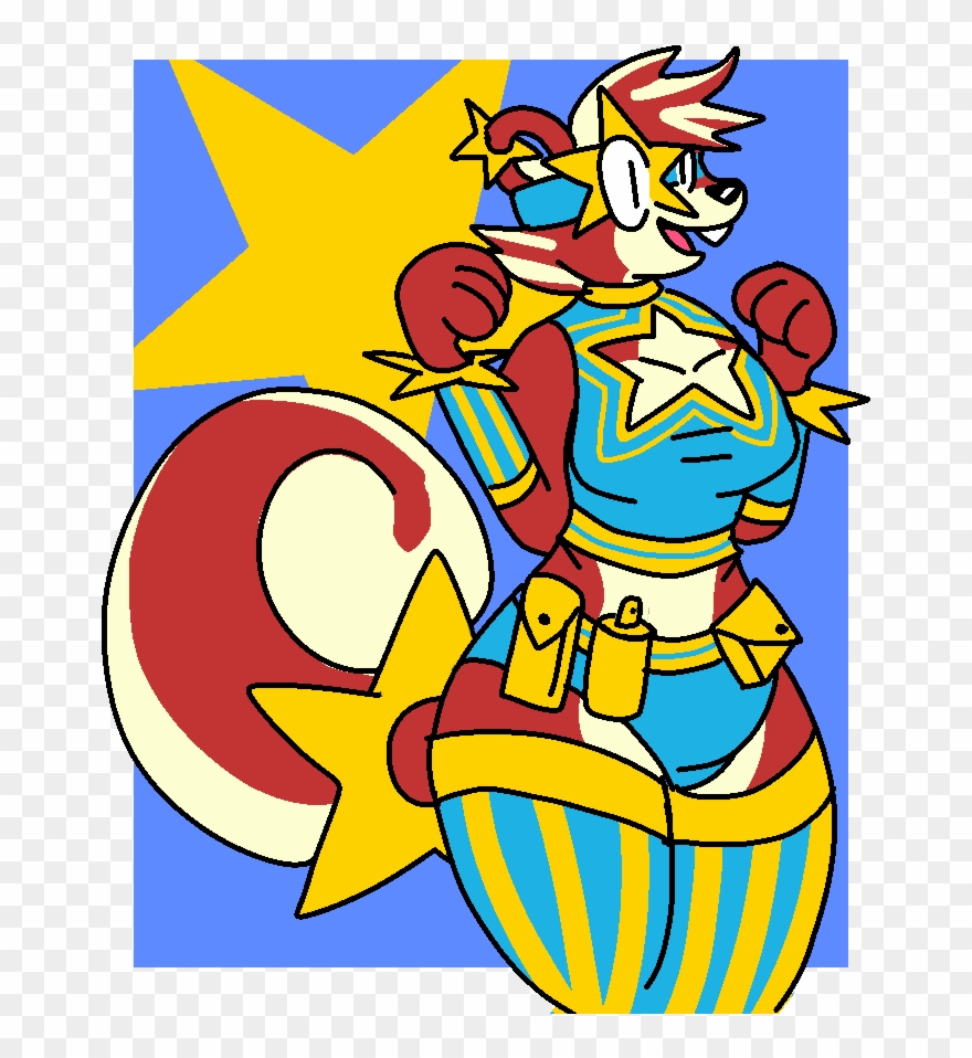 Starburst Squirrel Clipart