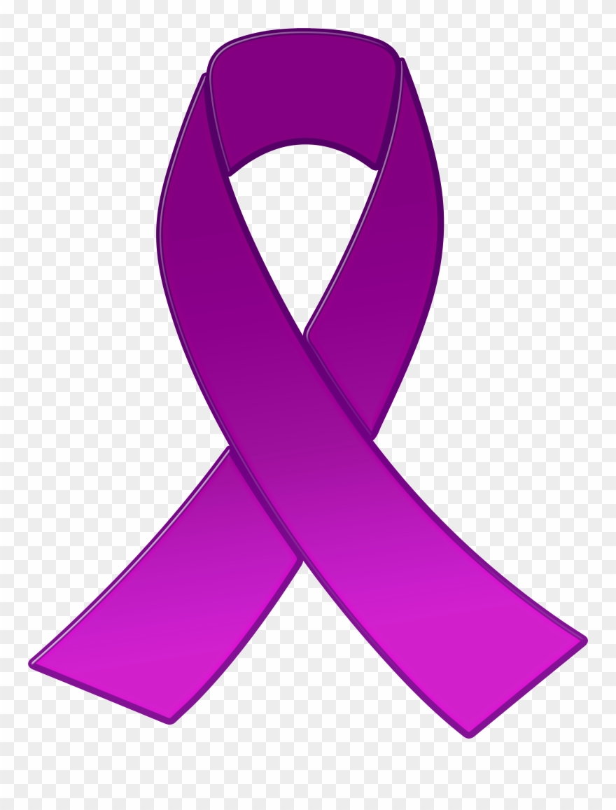 Purple Awareness Ribbon Png Clipart Transparent Png