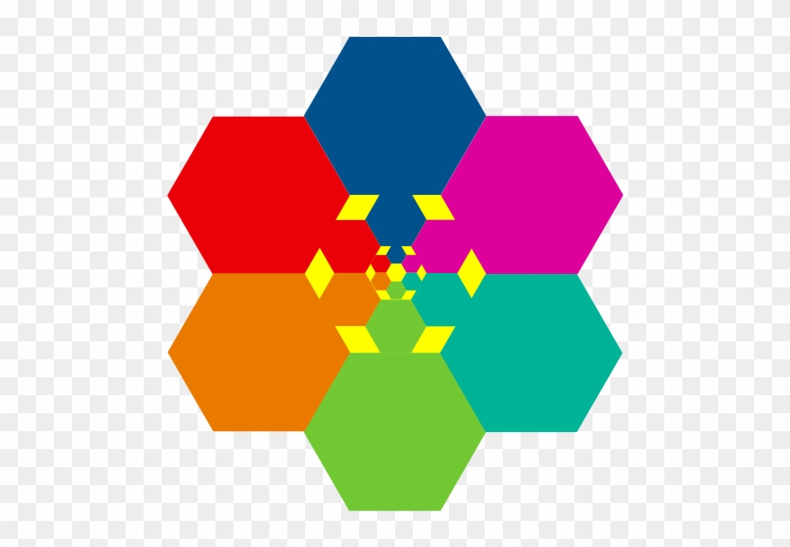 Hexagonal Ai Flower 2 555px Clipart