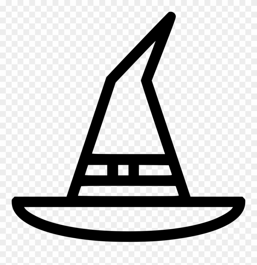 Witch Hat Comments Clipart