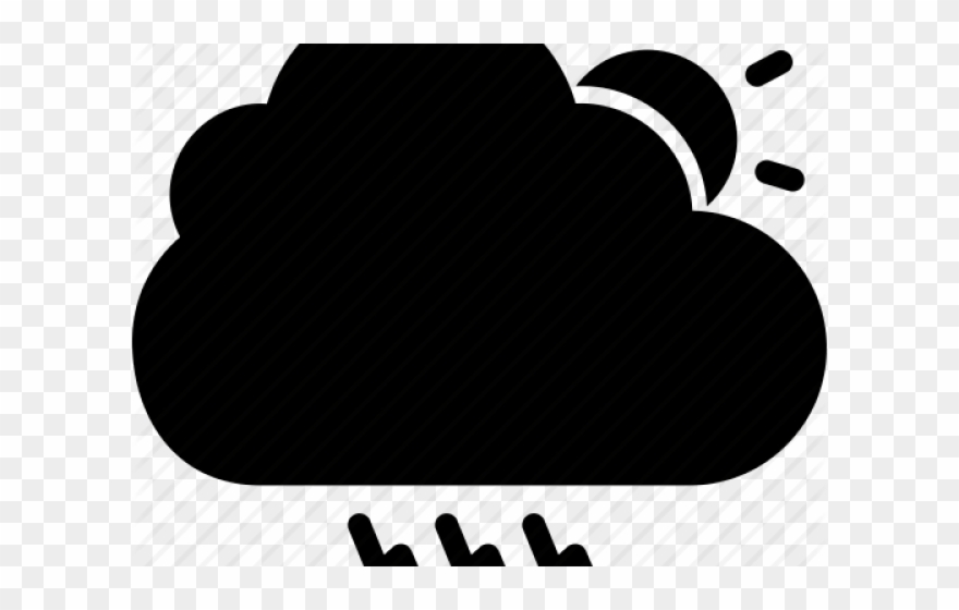 Thunder Clipart Cloudy - Png Download