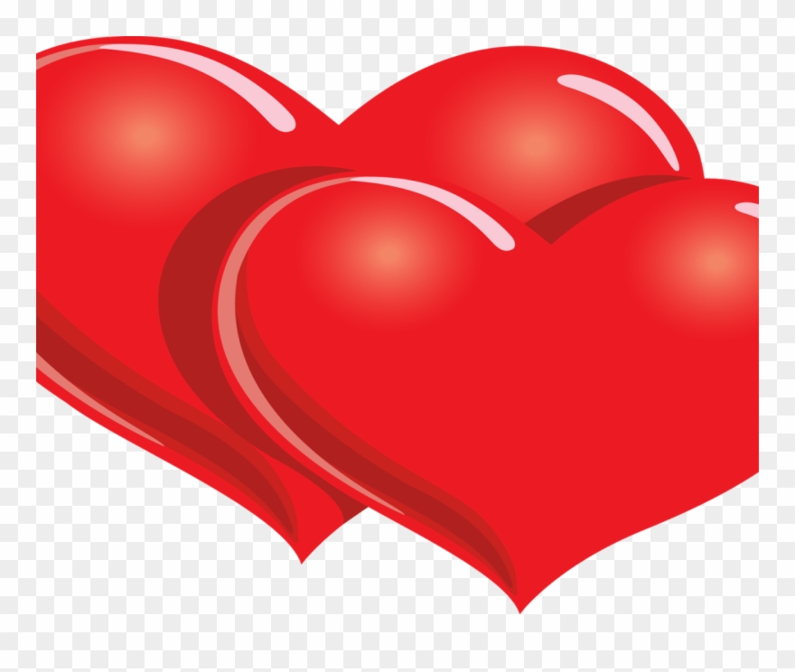 Valentines Hearts Clip Art - Png Download