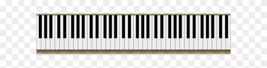 Piano Clipart Full Keyboard - Png Download