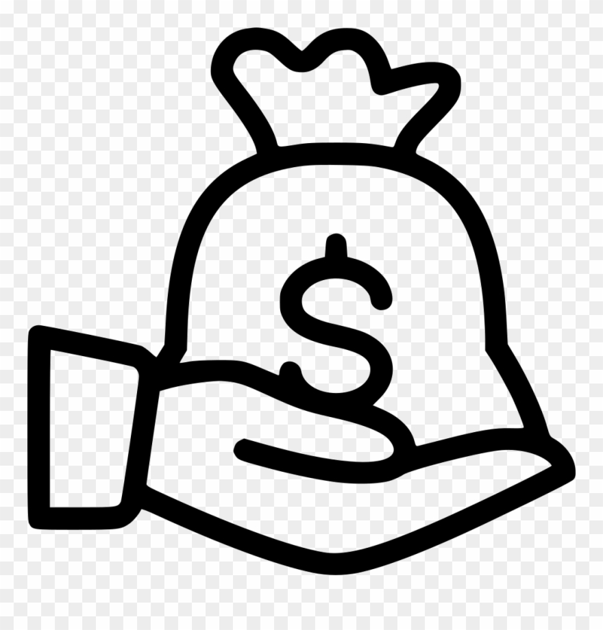 Hold Money Bag Comments Clipart