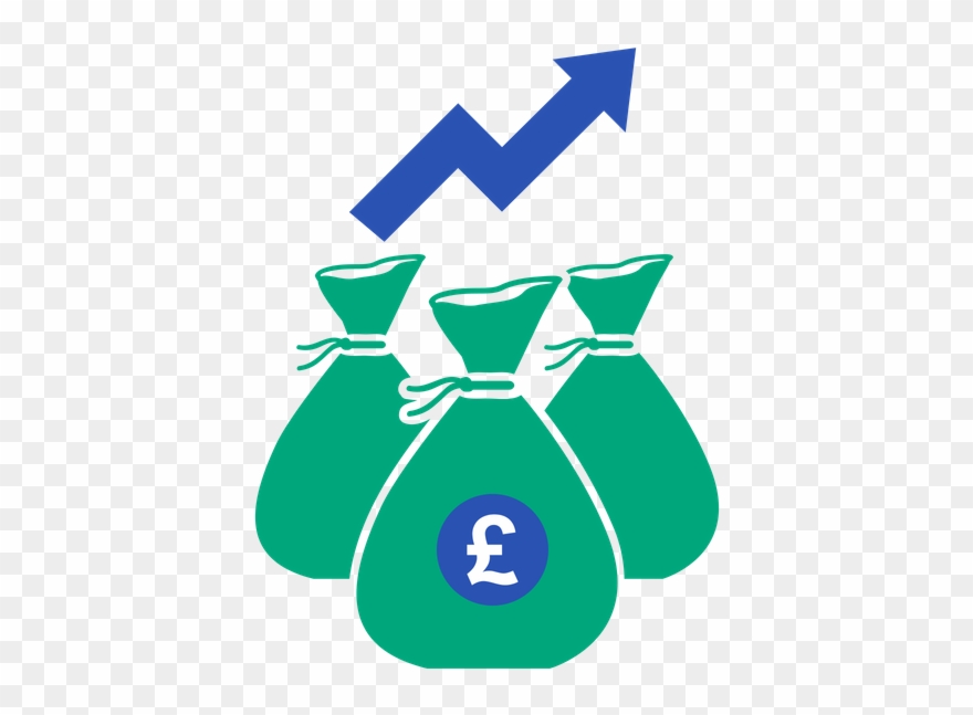 Money Bags Growth Clipart